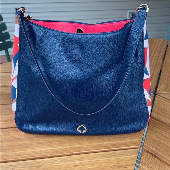 Kate Spade Kailee Tropical Toss Medium Double Compartment Shoulder Bag - Picture 1 of 12